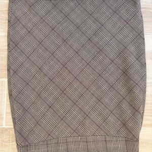 The Limited Gray Ribbed Pencil Skirt for Work